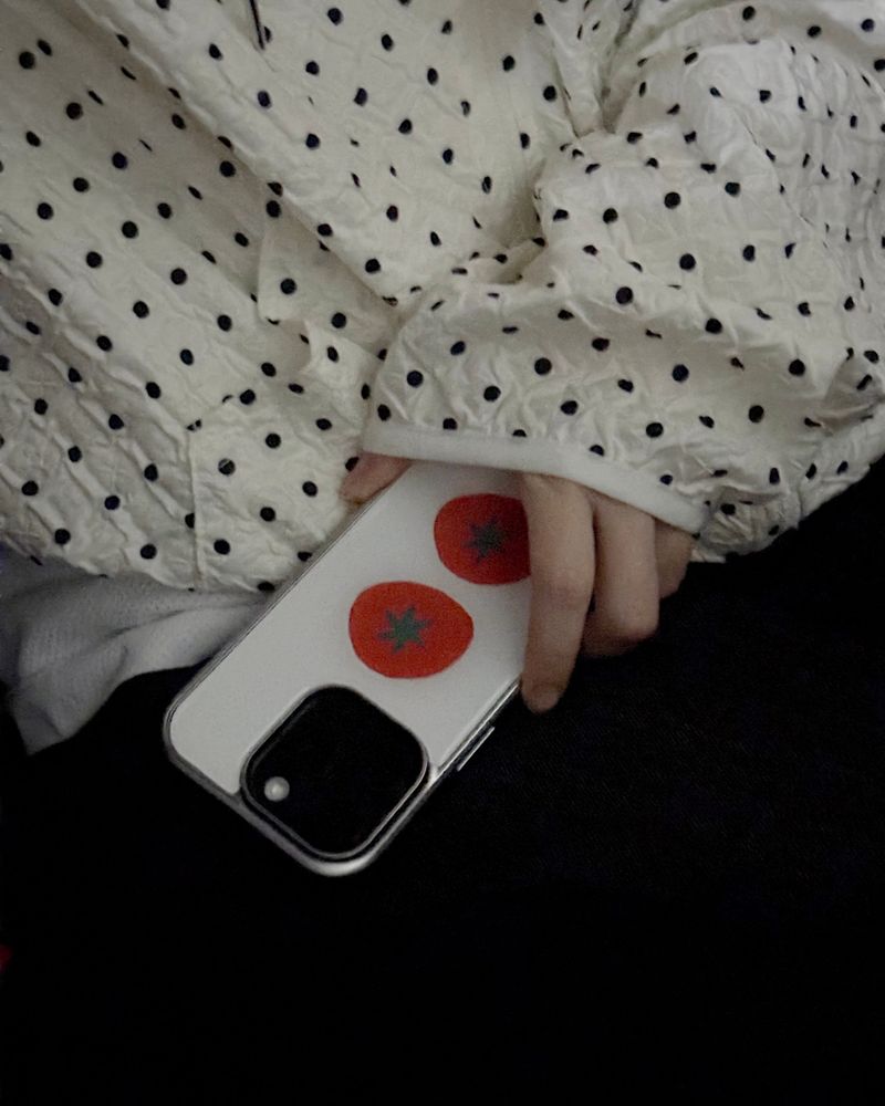 [MADE] tomato silver bumper phone case