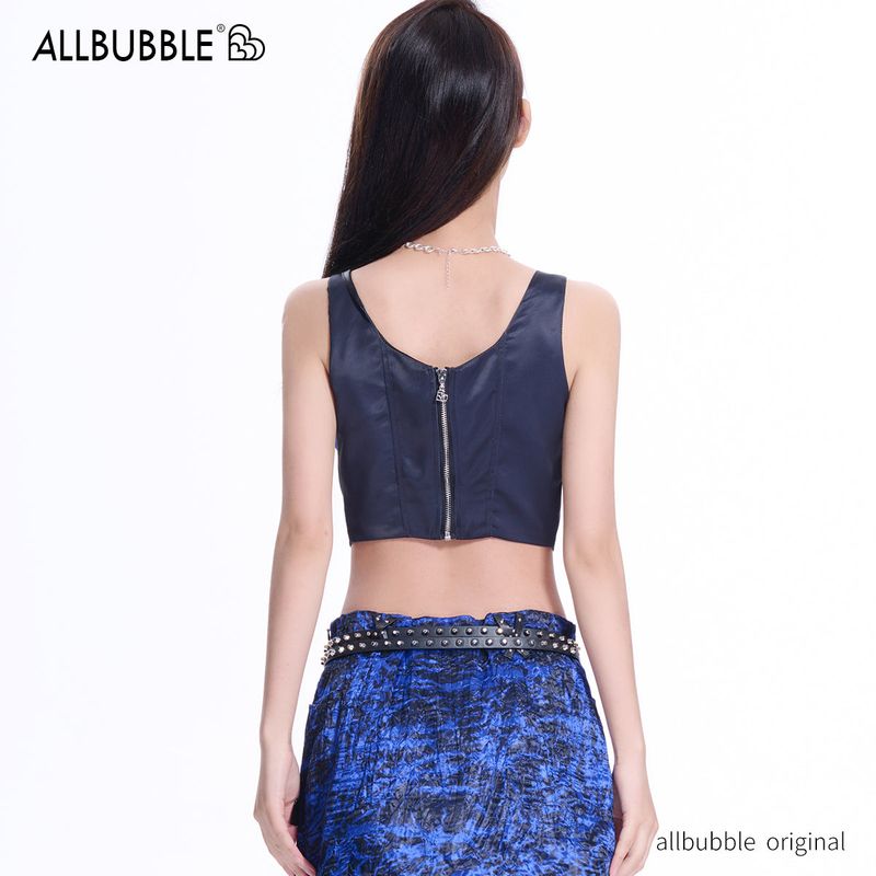 allbubble Butterfly print vest
