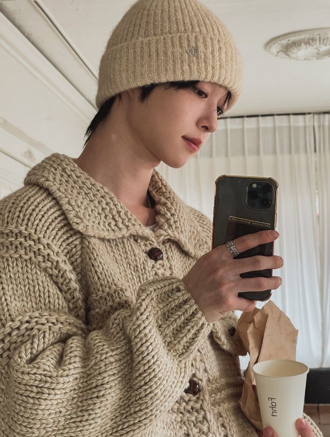 [wool20%] Ellie Bocashi weaving muffler