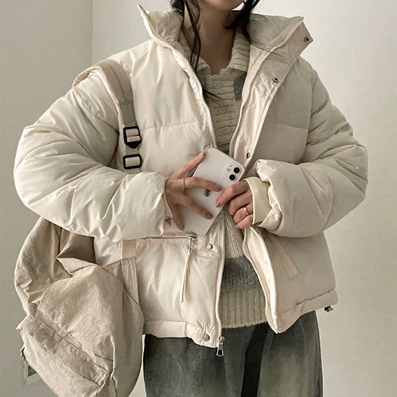 Ravin Reglan Zipper Short Down Jacket