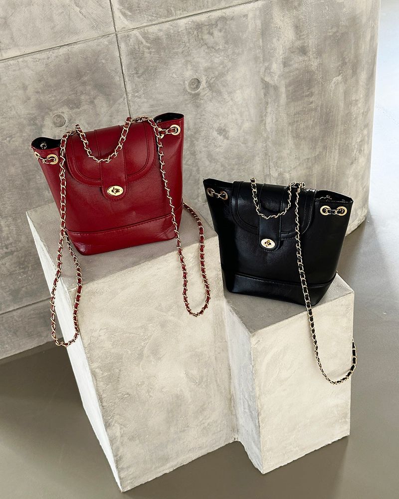 Chain Mini tote & Backpack