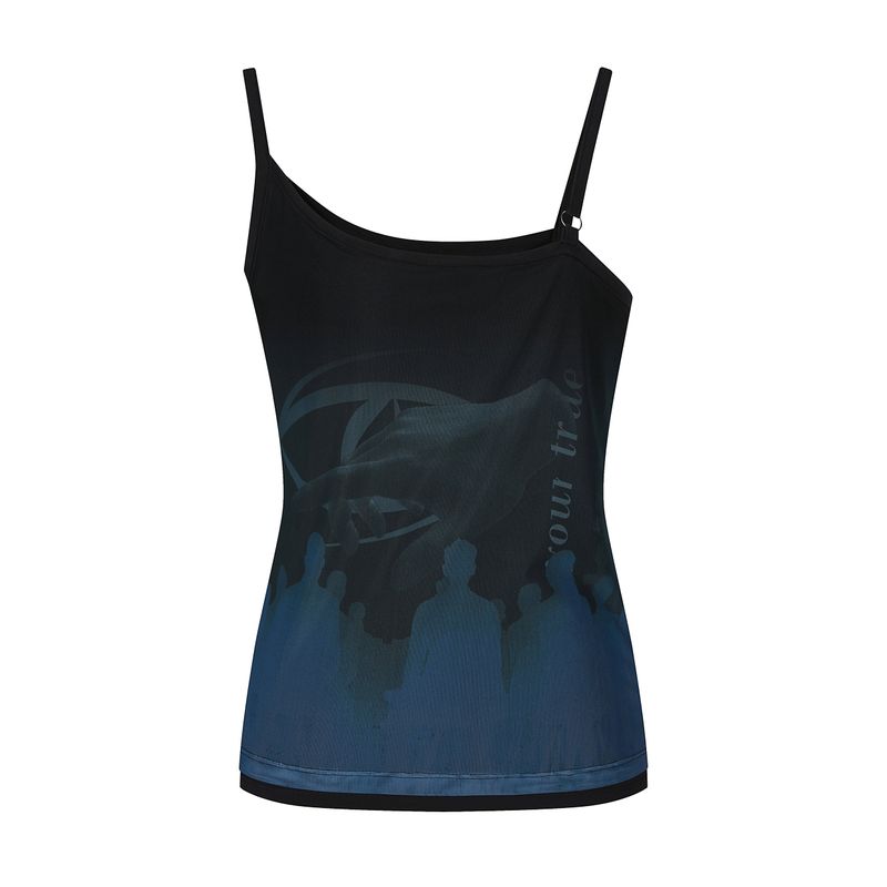 KATER(カーター)の「Grandstand Noodle Strap Top BLACK(Tops)」