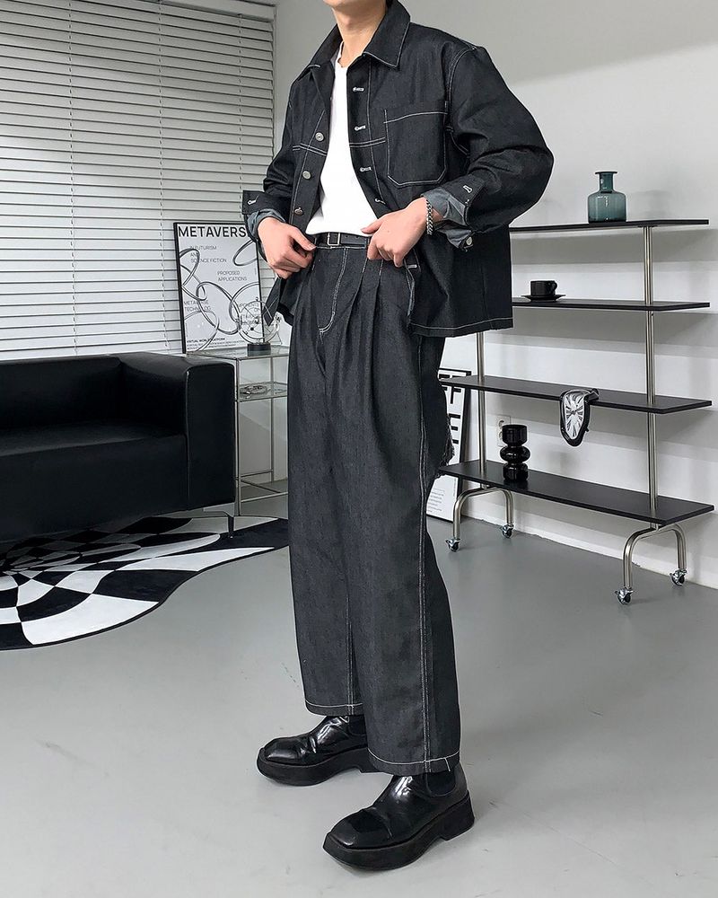 GL Stitch Jean Pants (2 colors)