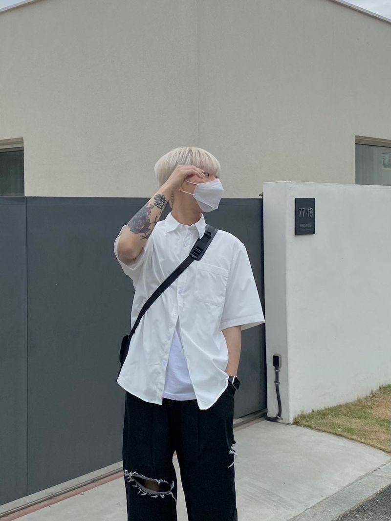 Canvas Basic Short Sleeve Shirt 3C