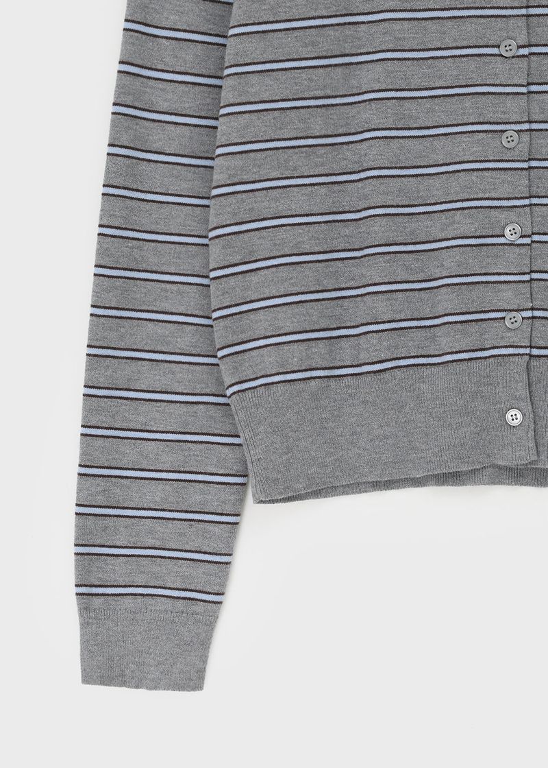 [MADE] Phoneradi Striped Knit Cardigan