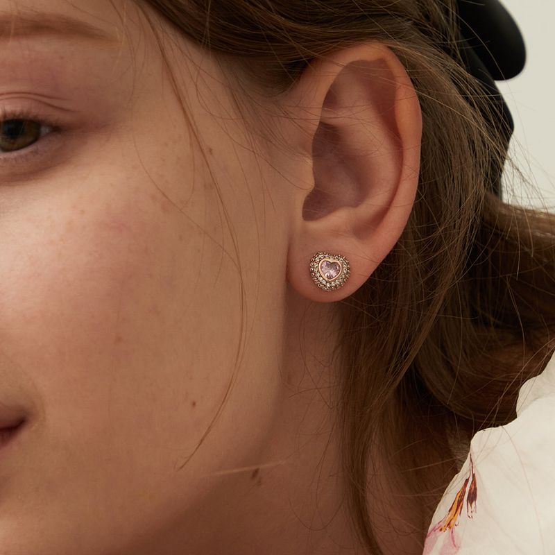noonoofingers(ヌヌフィンガース)の「Heart Crush Earrings (2 color)(Accessories)」