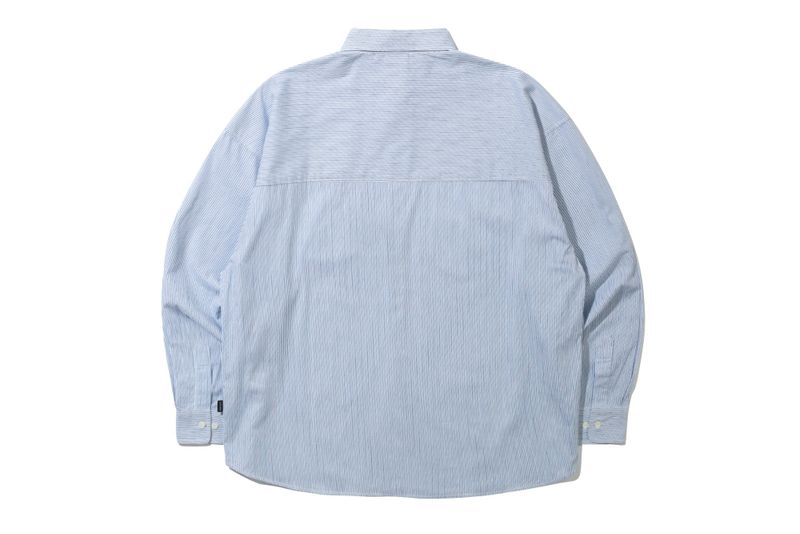 RECENT STRIPE SHIRT_BLUE