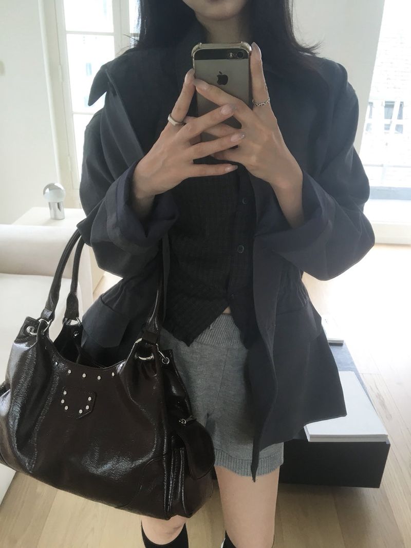 biscuit cotton jacket