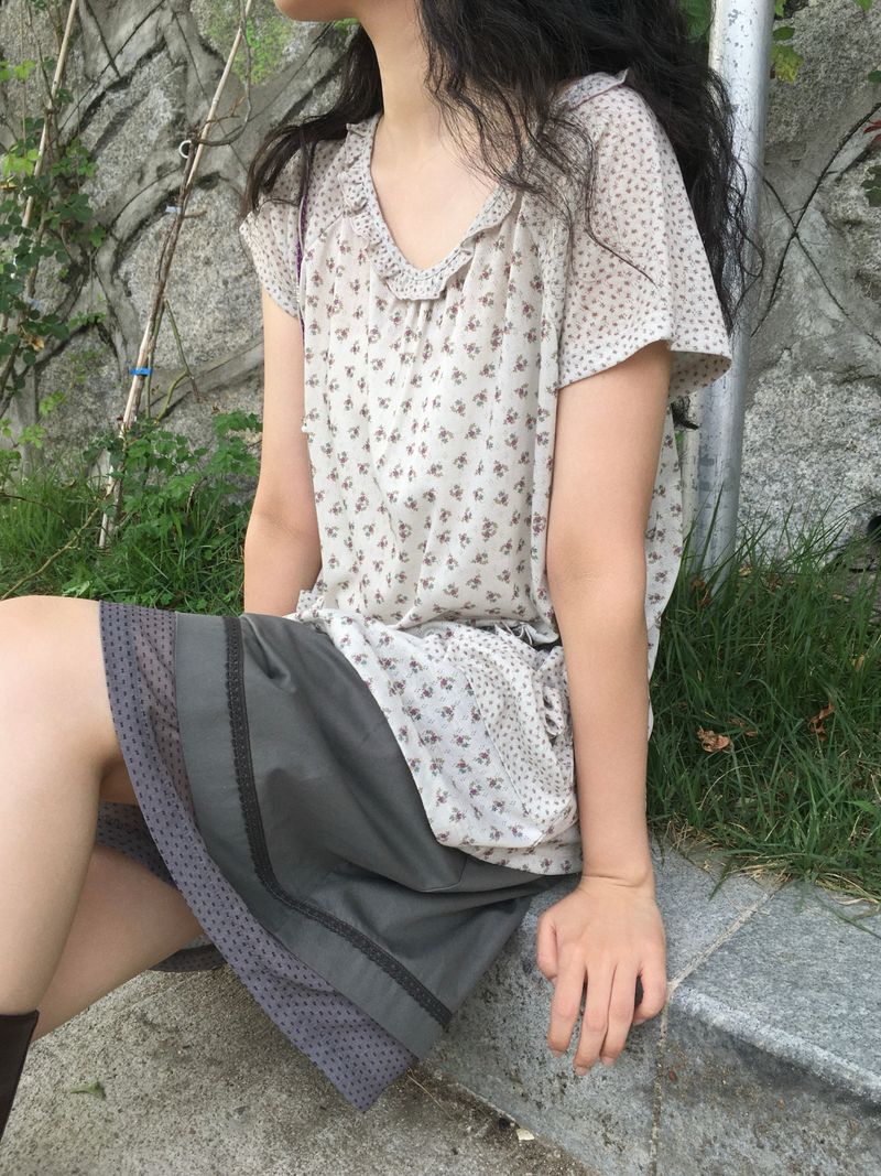 ownmind（オウンマインド）の「Flower Pocket T-shirt（Tops）」
