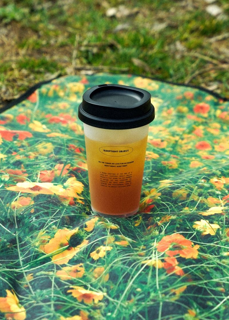 wild flower picnic mat