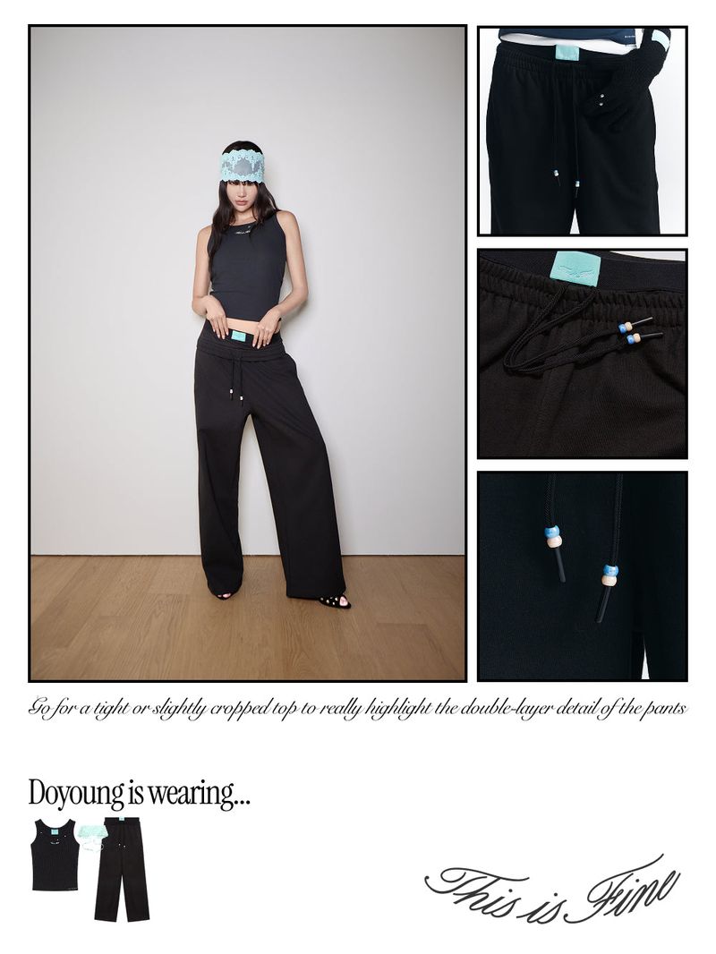 Double Layer Sweatpants
