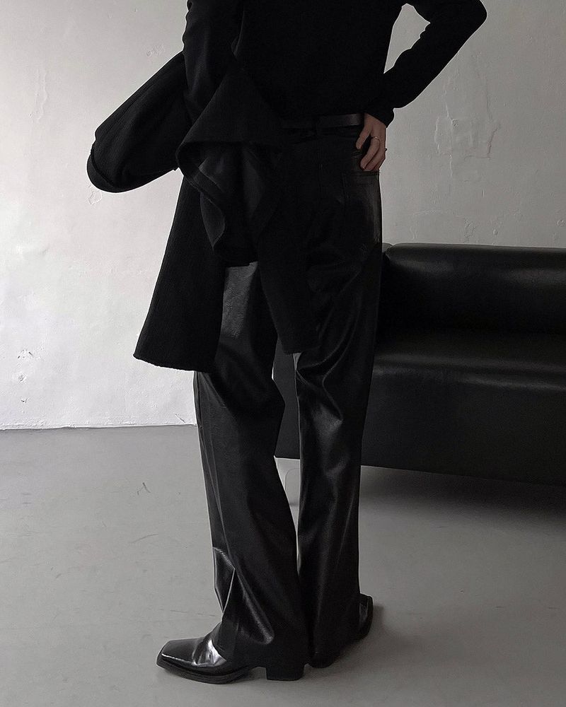 YM Lake Leather Pants (1 colors)
