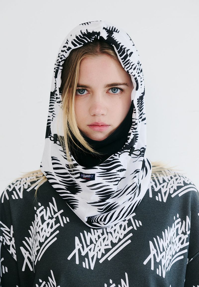 BSR2223FWHW007 OG HOOD CLAVA ZZW WHITE