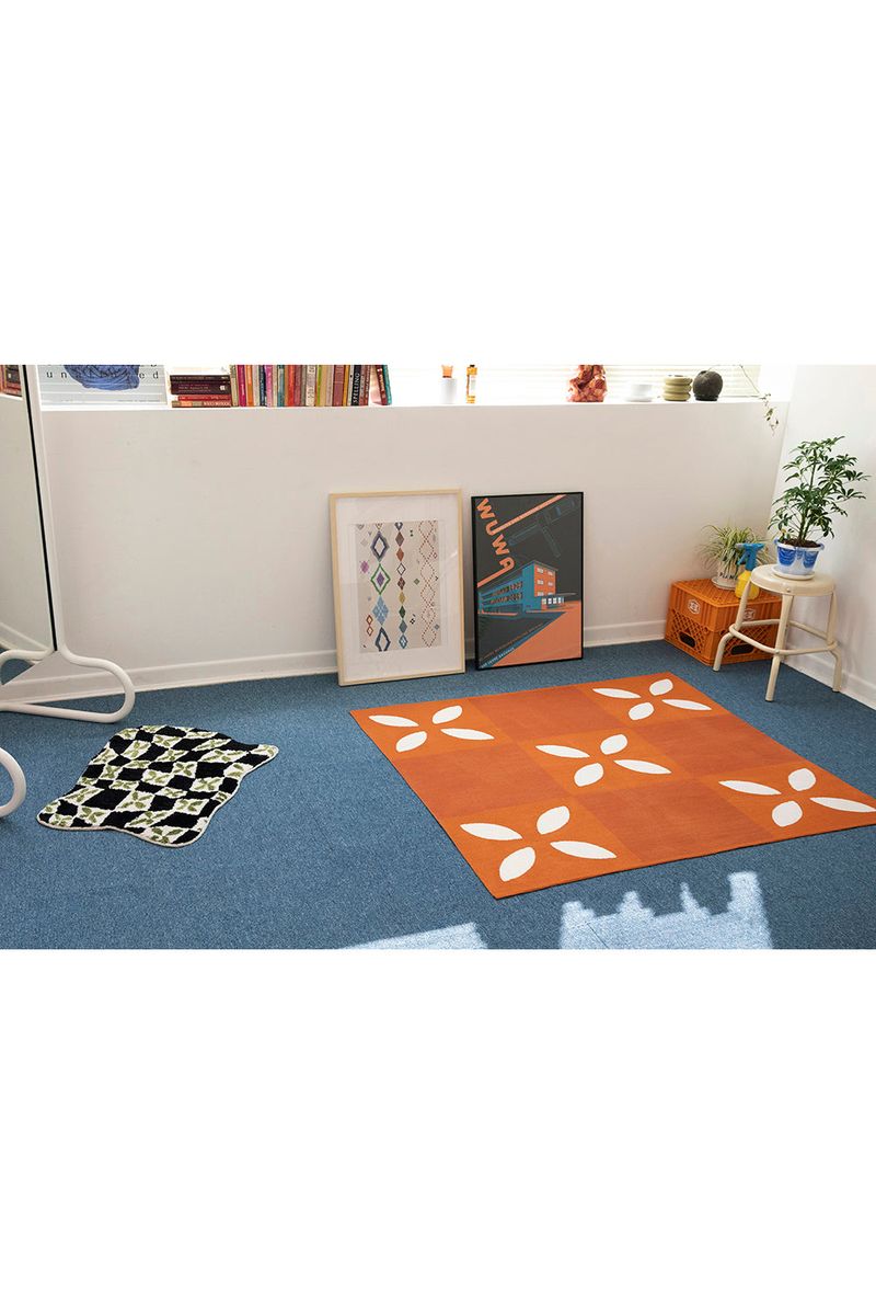 CLOVER CHECKER BLANKET