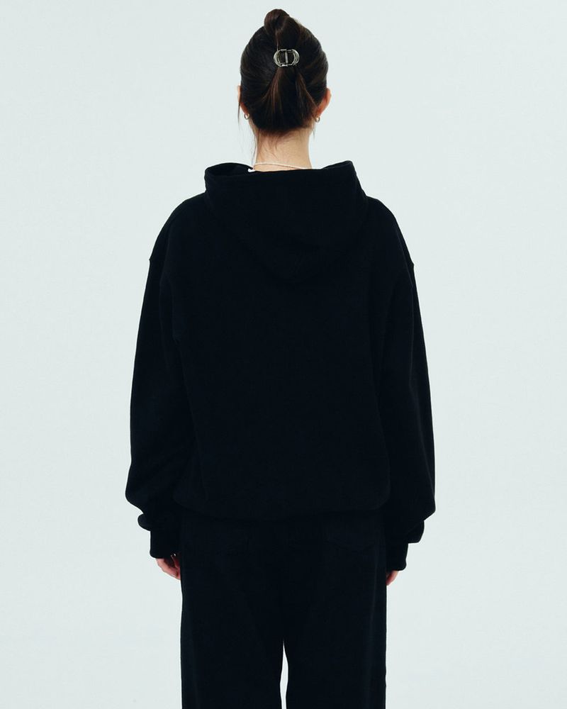 CHESS EMBLEM HOODIE-BLACK