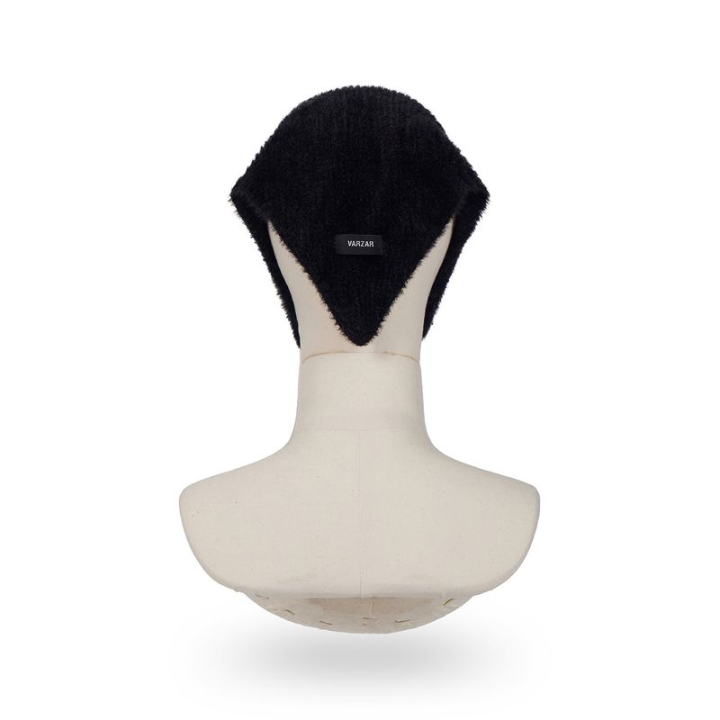 VARZAR Label Knit Bandana / Black