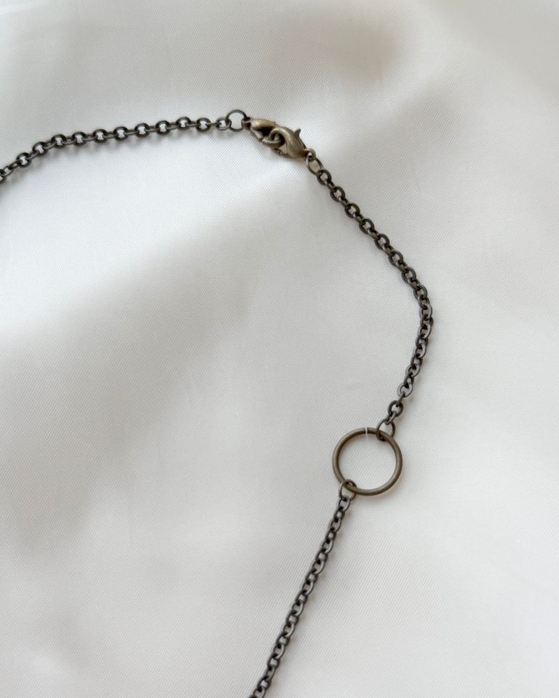 [MADE] Stripe Ball Necklace (gold)
