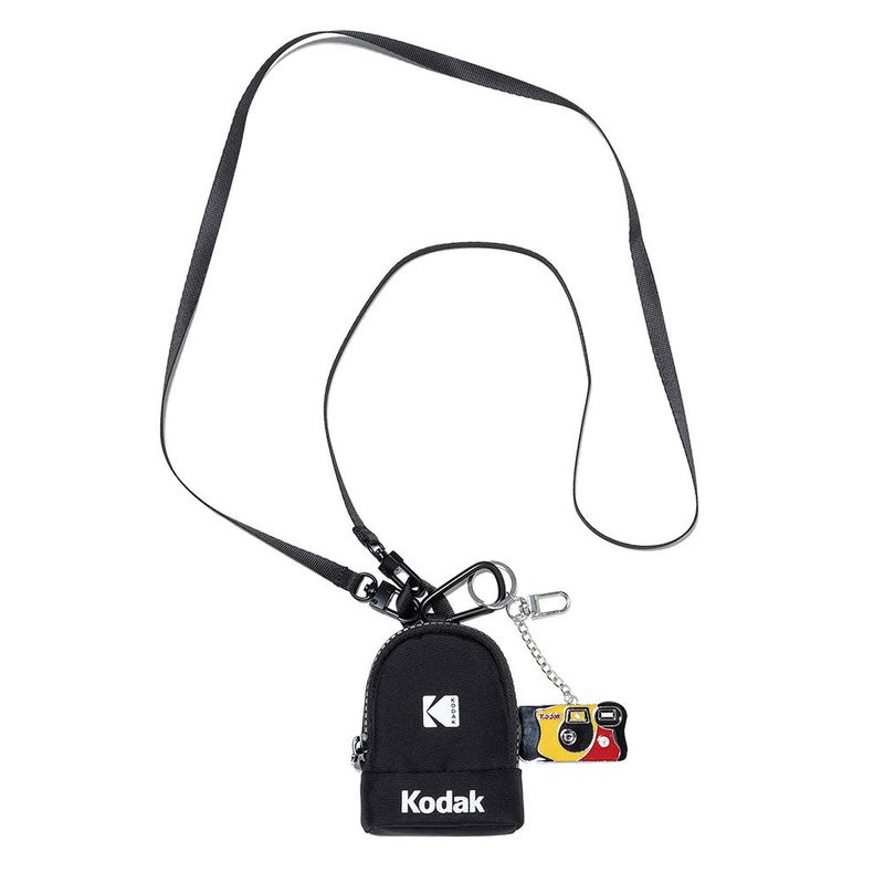 KODAK（コダック）の「ファンセーバーキーリングポーチバッグ【ブラック】（バッグ）」