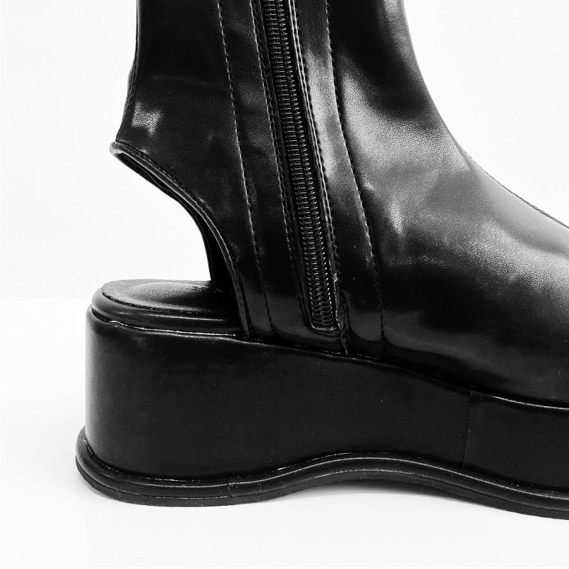 2 3 Open To Ankle Boots