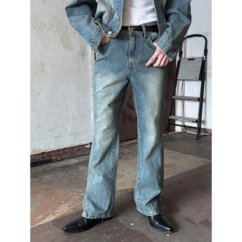  [S/S] Curve flare denim pants(2color)
