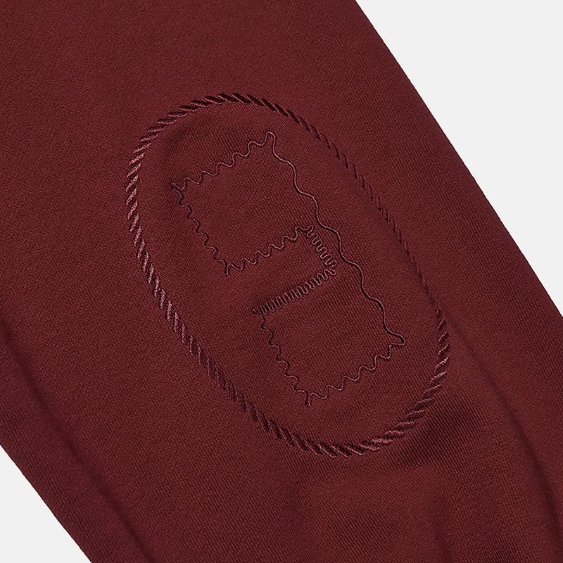 Dipper logo hoodie / Deep red