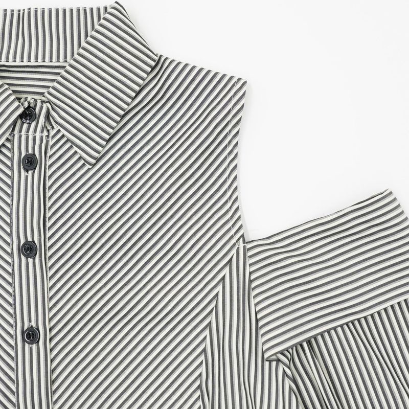 open shoulder shirt