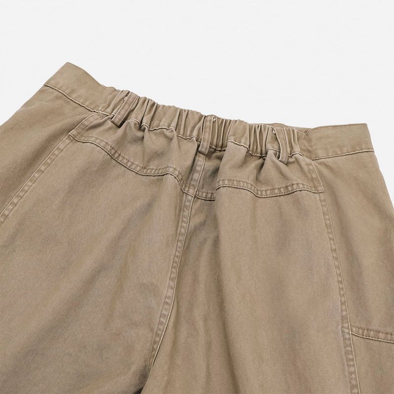 Pie Curve Side Pocket Wide Pants