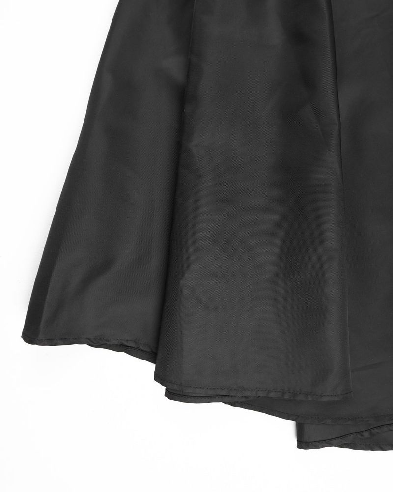  SHIRRING BACK POCKET SKIRT