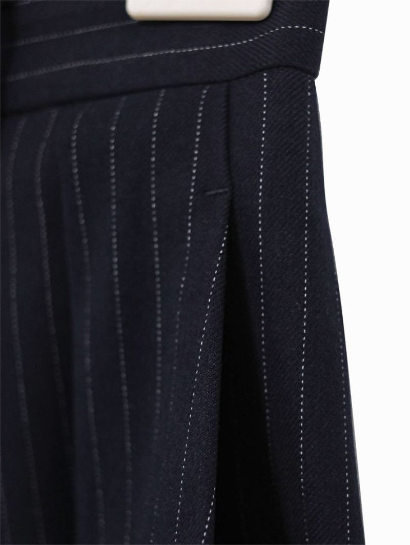 PAPERMOON PIN STRIPE PLEATE TROUSER