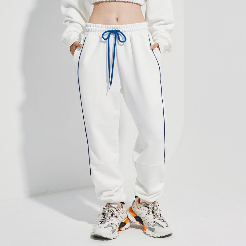 Blue Side Line Pants