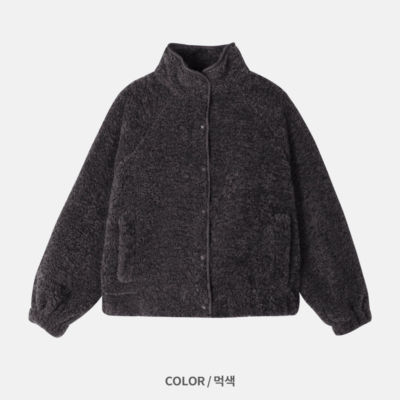 Days High Neck Fleece Zip-Up (4c)