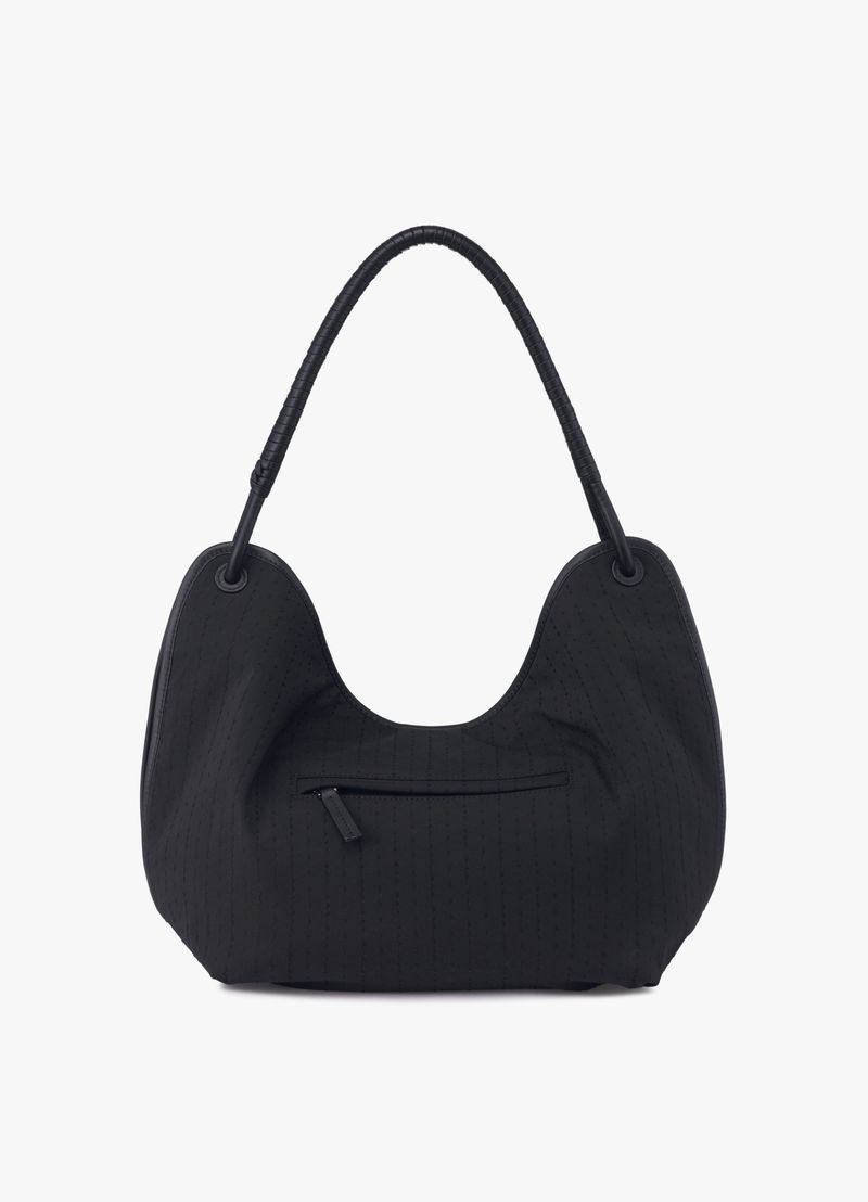 STRIPE EMBO SHOULDER