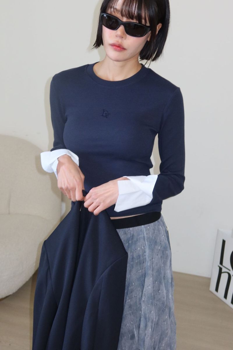 NEW CUFFS TOP_NAVY
