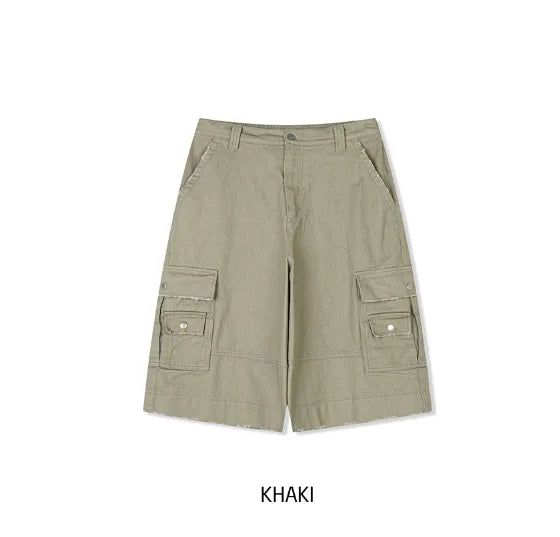 Mont Damaged Multi-Pocket Bermuda Pants