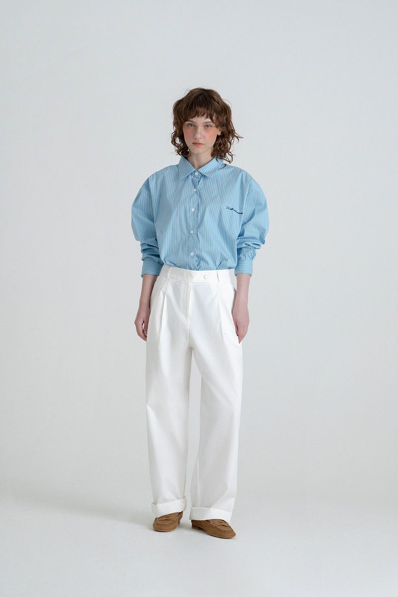 Blooming shirt_stripe blue