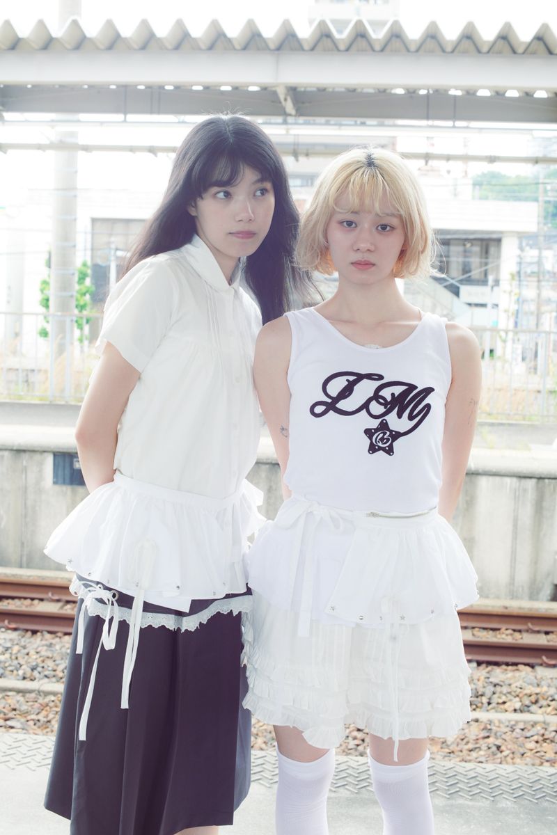 bigribon frill shirt 