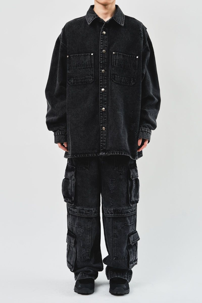 Sord Washed Denim Jacket (2color)