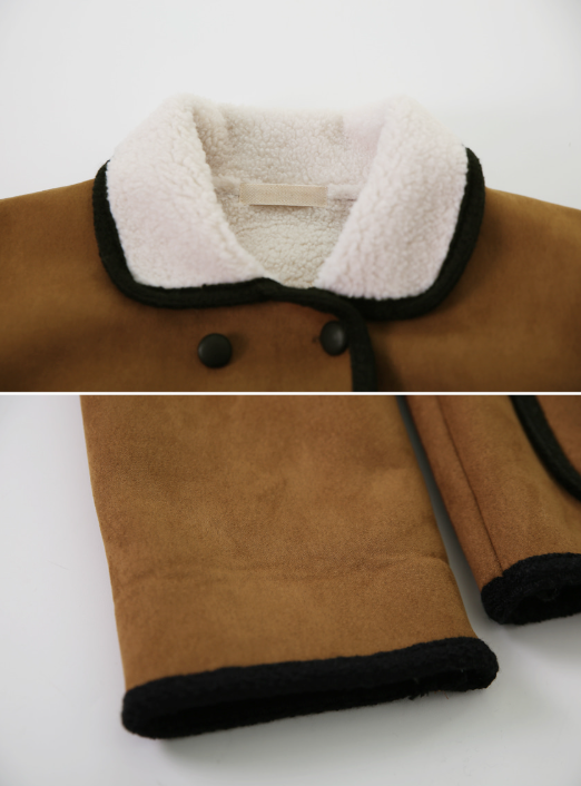 Hazel Two Tone Half Mustang Jacket