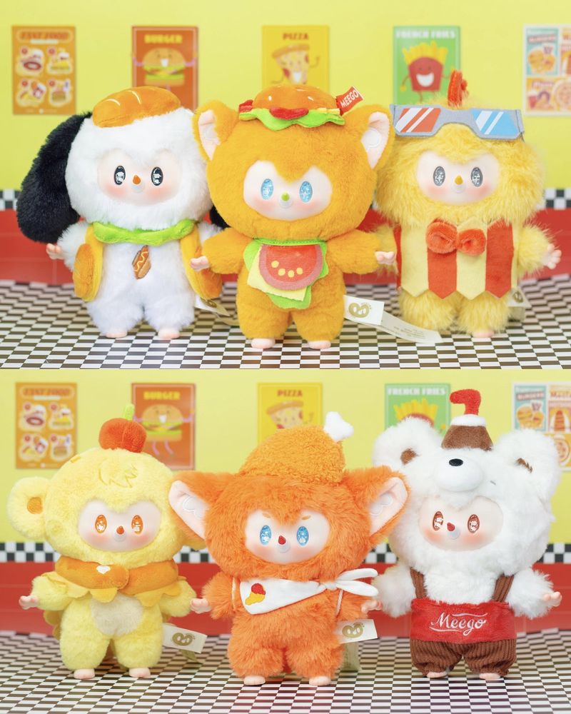MEEGO-Animal Restaurant Series Blind Box