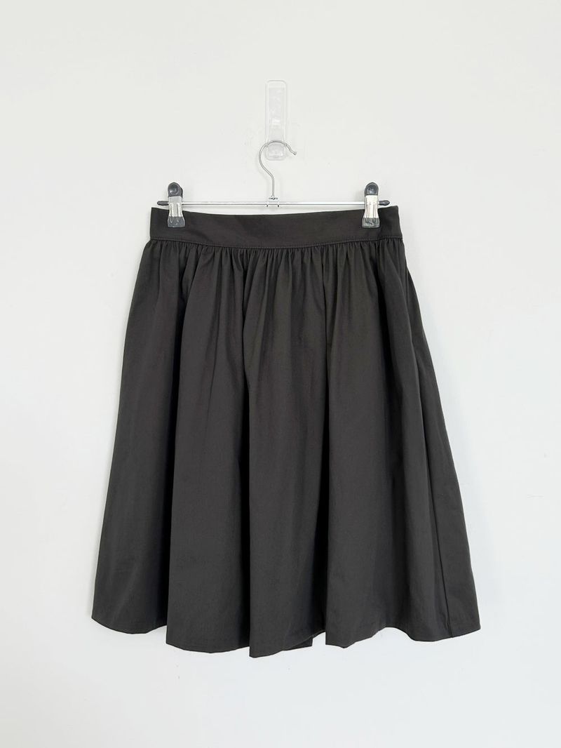Anna flared midi skirt
