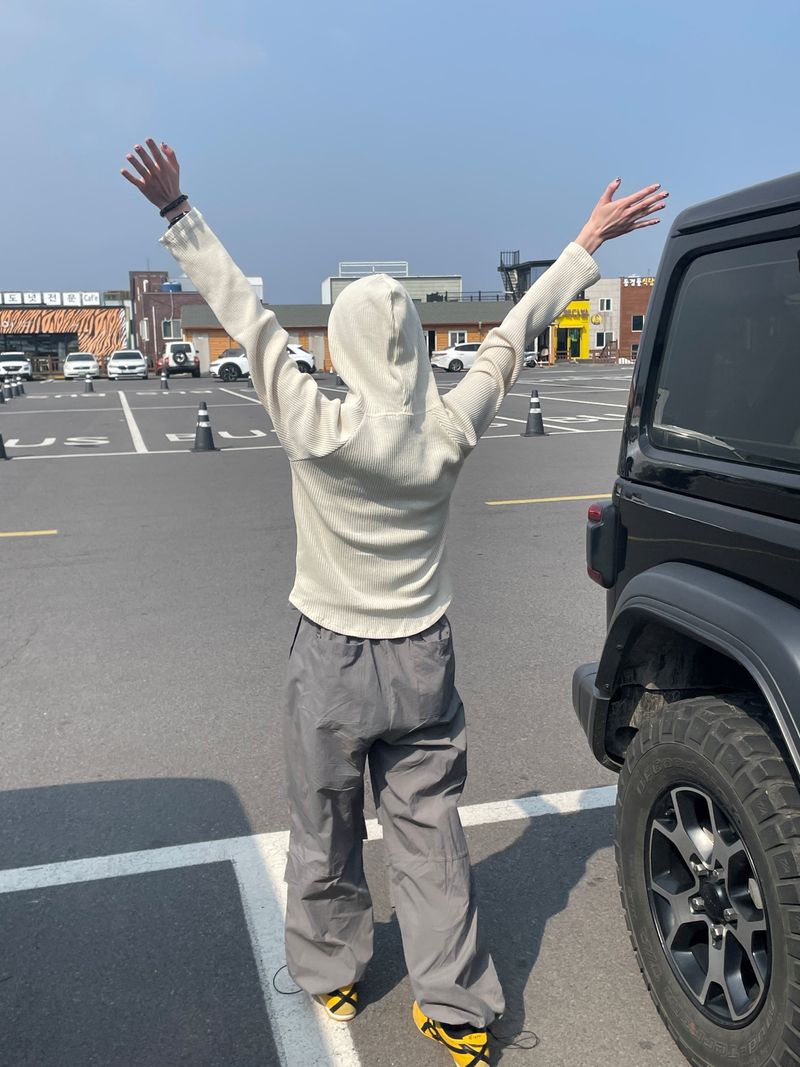 Accordion two-way cargo pants 