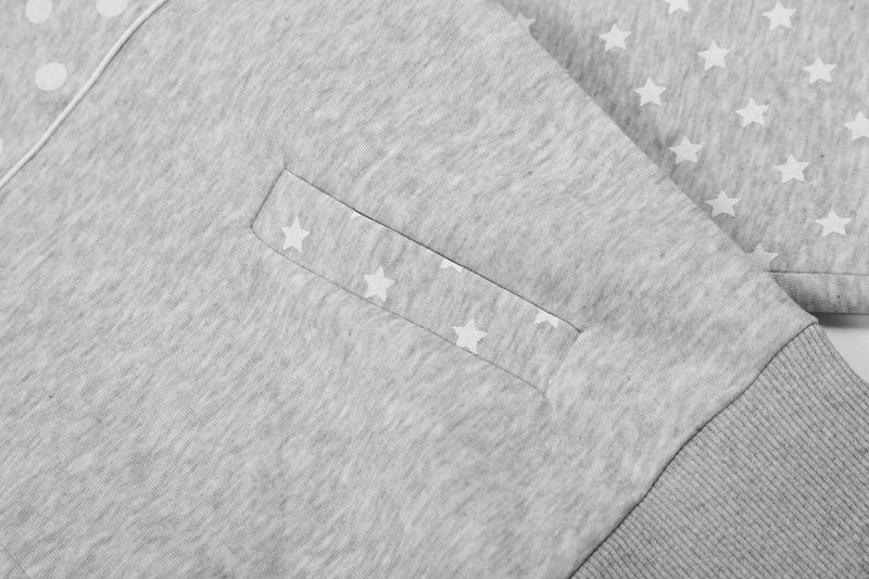 Star Dot Mix Zip-Up Track Jacket
