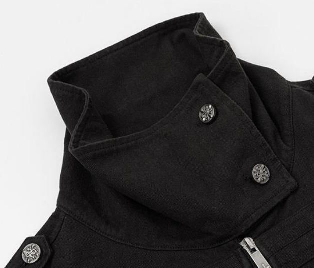 Helena High Neck Military Jacket