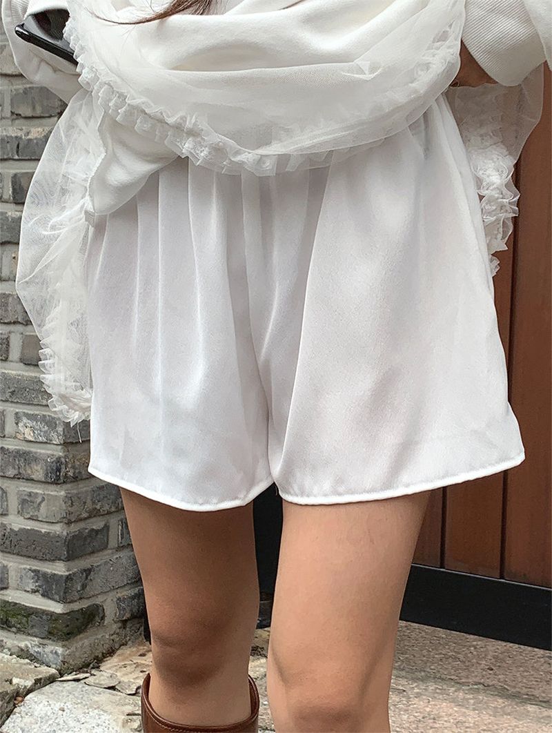 CUSE CANCAN CHIFFON SKIRT (2COLOR)