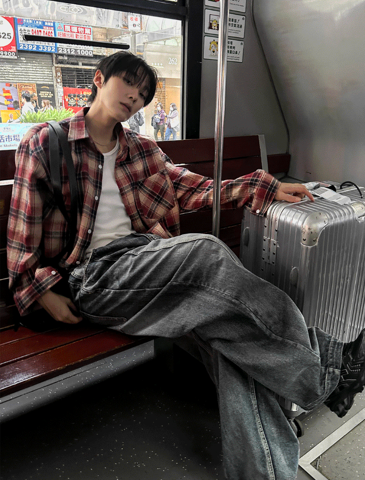 Checkered Dark & Light Shirt