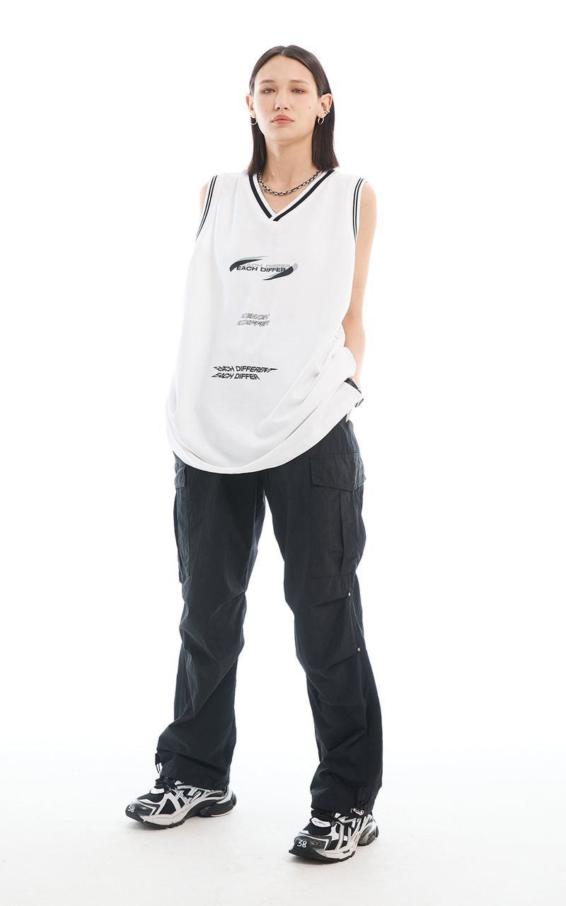 MIX LOGO SLEEVELESS_WHITE
