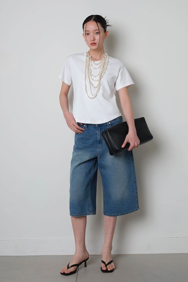Bermuda Denim Shorts_Blue