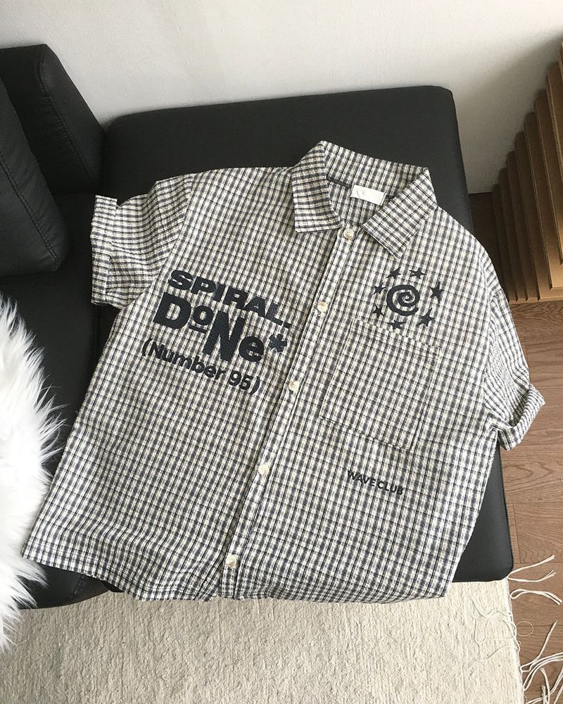Crew Check Short Sleeve Shirt