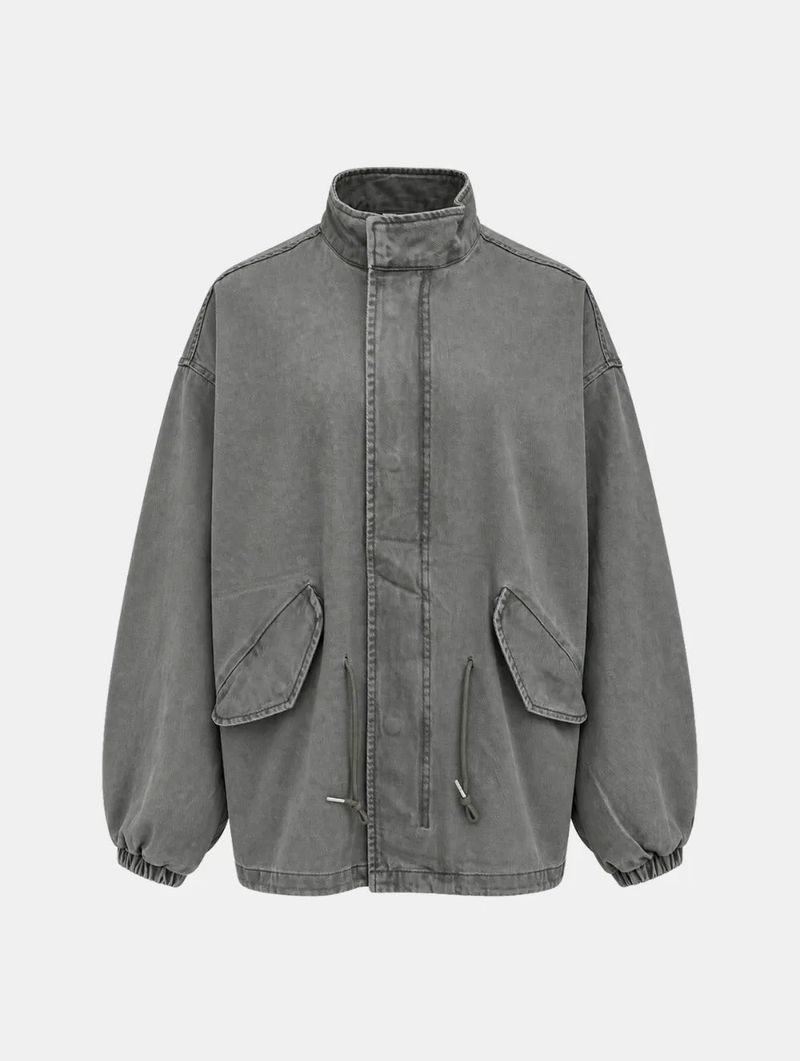 Safari Washed Flap Pocket Jumper