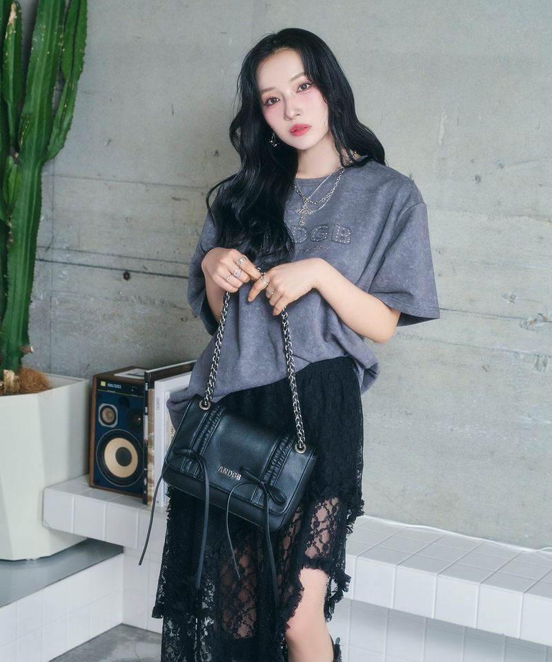 UNISEX スタッズケミカルT